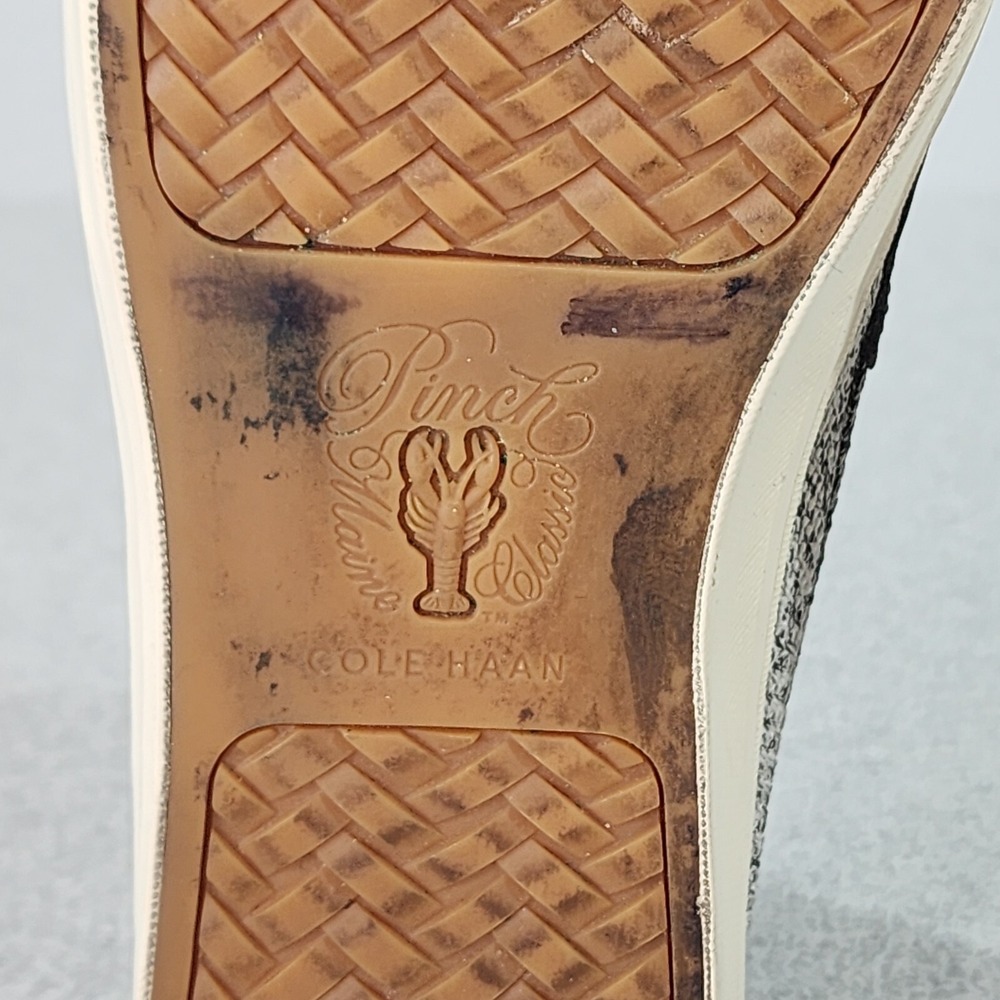 Cole Haan Pinch Maine Classic Shoes Mens Size 11M Gray Grand OS Penny Loafers‎ - Picture 14 of 16